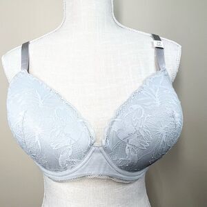 NWOT Calvin Klein Bird Lace Lift Demi Braze 38DD Gaze